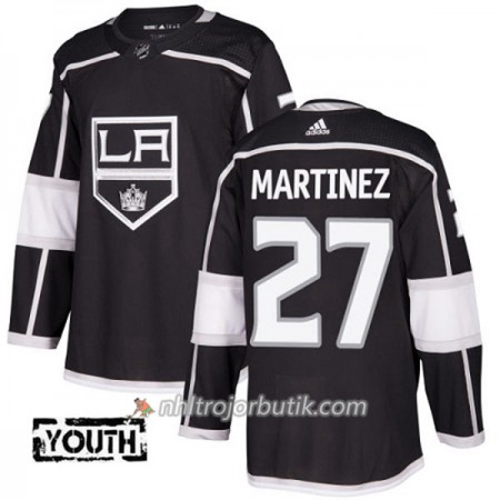 Män Ishockey Los Angeles Kings Tröja Alec Martinez 27 Adidas 2017-2018 Svart Authentic